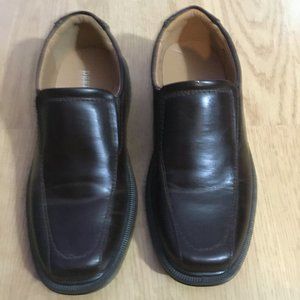 Brown Deer Stag Boy Slip-On Dress Shoes
